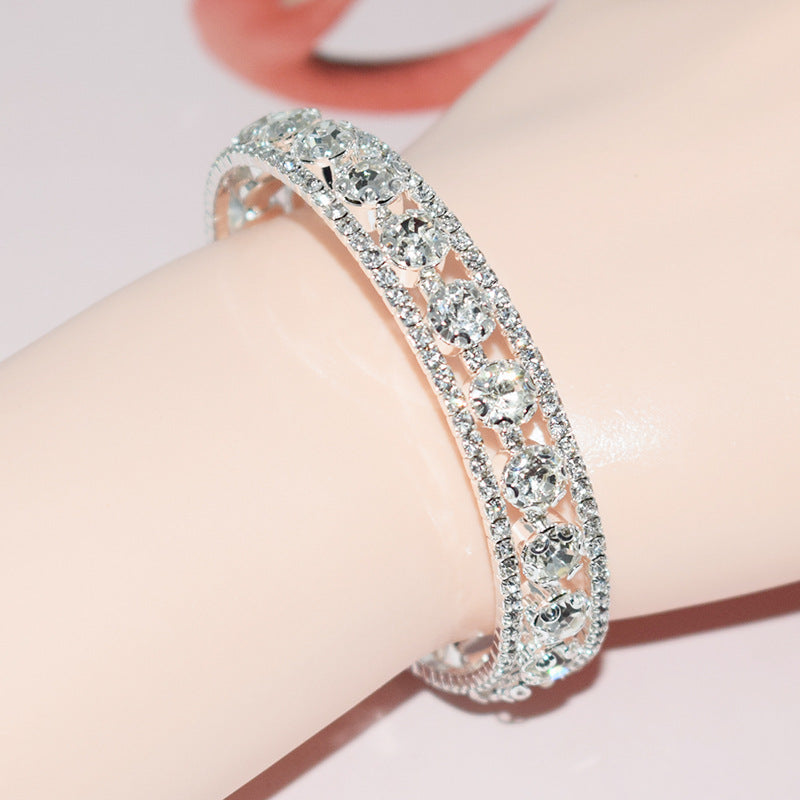 Fashion Design Moissanite Diamond Bracelet For Women