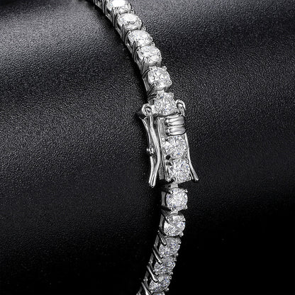 Fashion Moissan Diamond S925 Bracelet for Women