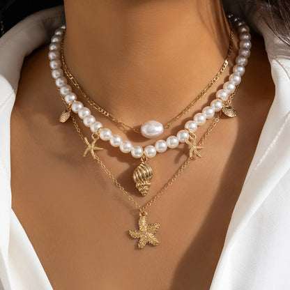 Pendant Pearl Collection Necklace for Women