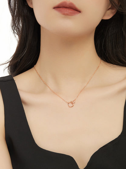 Möbius Series Gold/Silver Necklace For Women