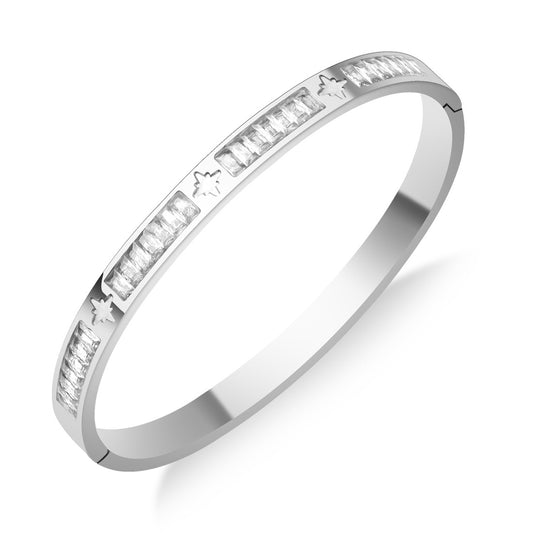 S925 Silver Moissanite Bracelet for Women