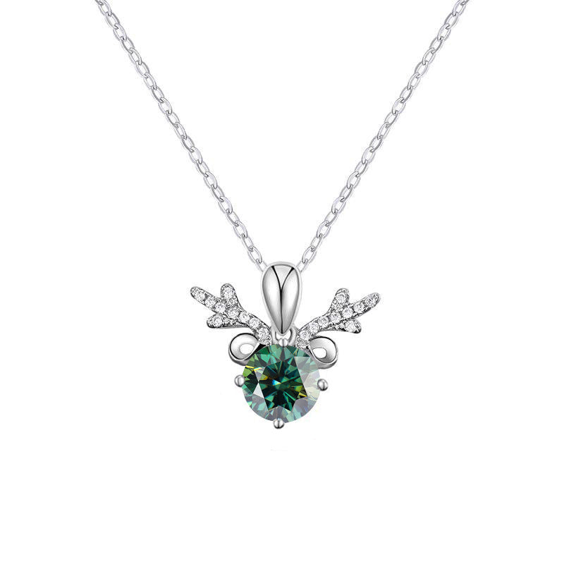 S925 Fashion Moissanite Diamonds Necklace for Women