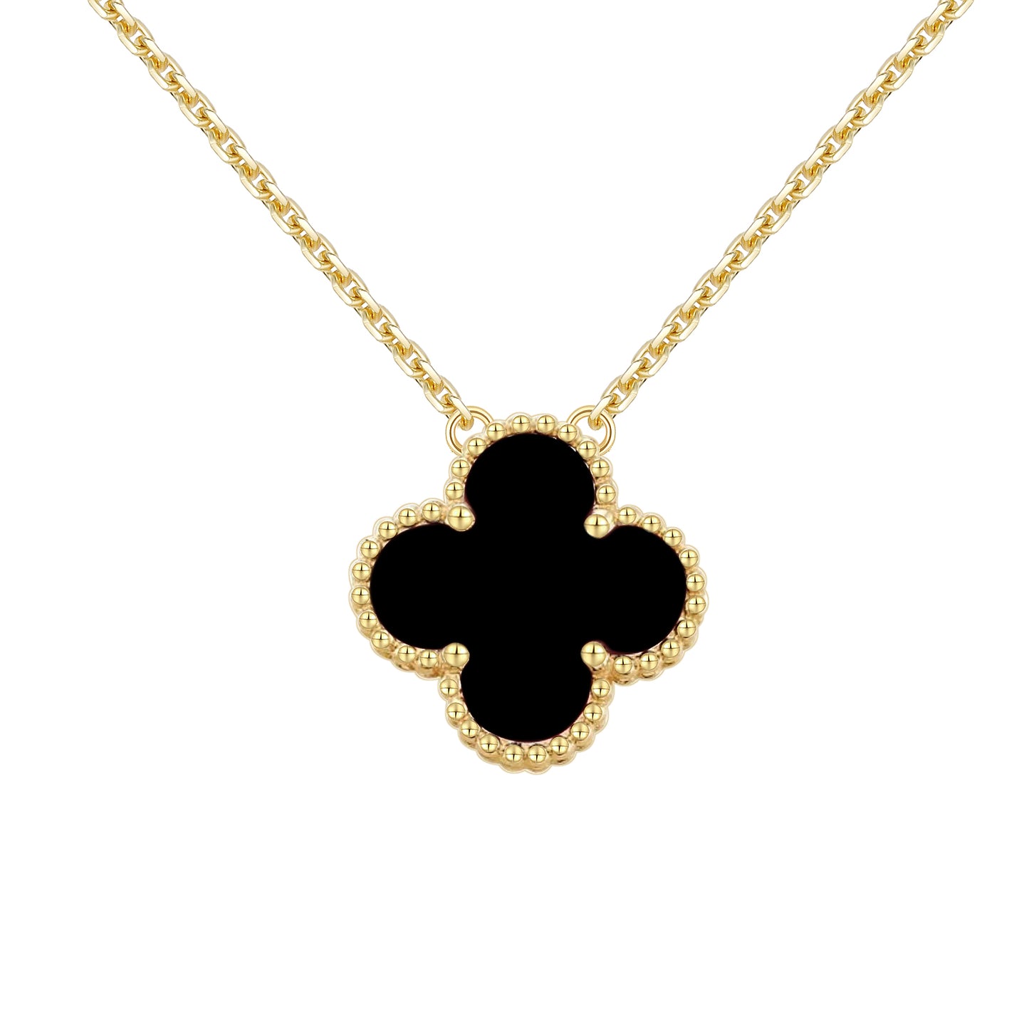 Four leaf clover 18K Women's Necklace