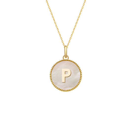 Alphabet Series Gold Necklaces For Women