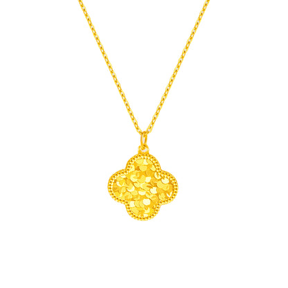 Four leaf clover 18K Women's Necklace