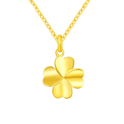 Four leaf clover 18K Women's Necklace