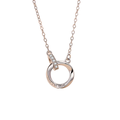 Möbius Series Gold/Silver Necklace For Women