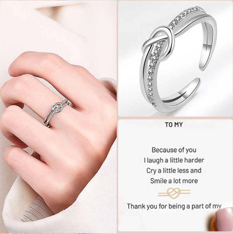 Double Layered Rings For Women