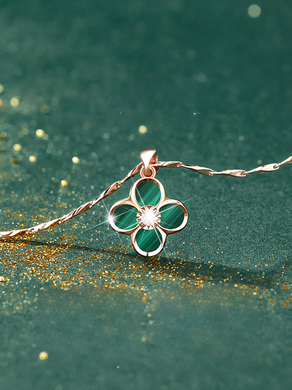 Four leaf clover 18K Women's Necklace