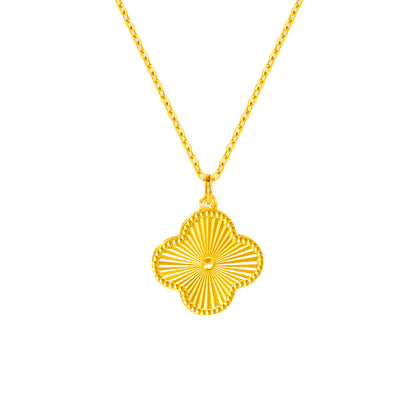 Four leaf clover 18K Women's Necklace