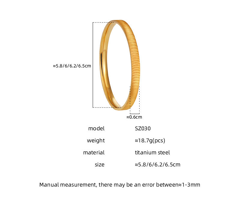 Scale Series Gold Bracelet for Women