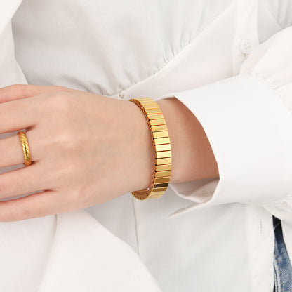 Cuban Series Gold Bracelet for Women