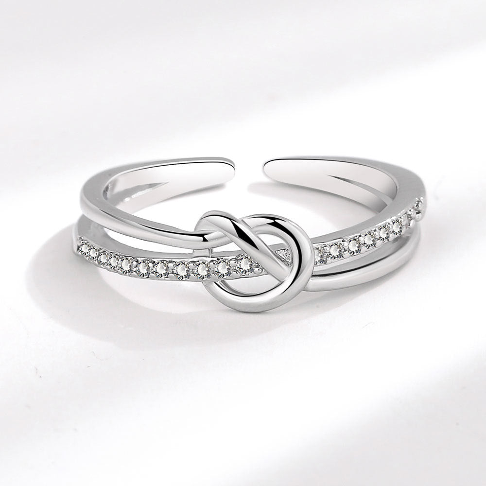 Double Layered Rings For Women