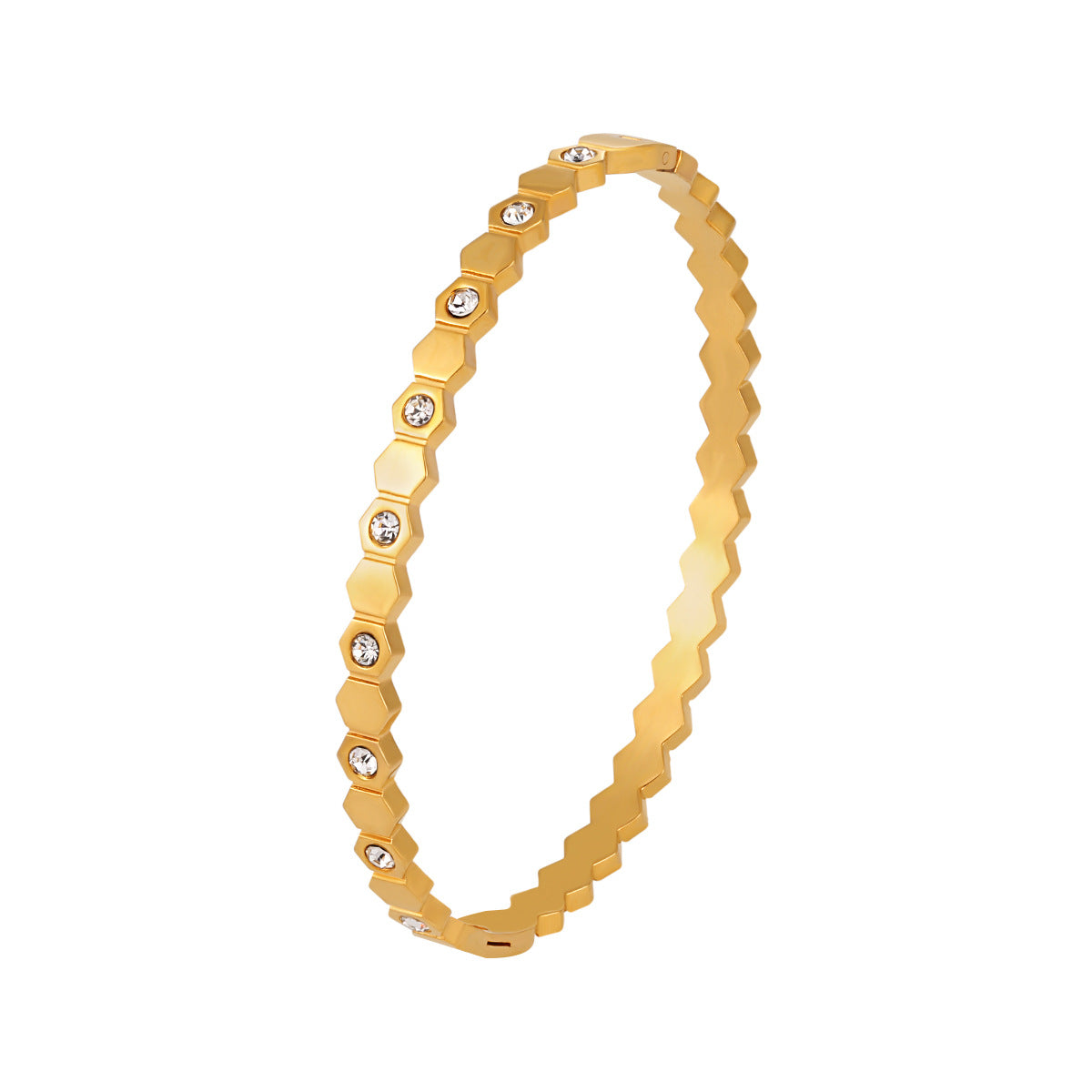 Beehive Series Gold Bracelet for Women