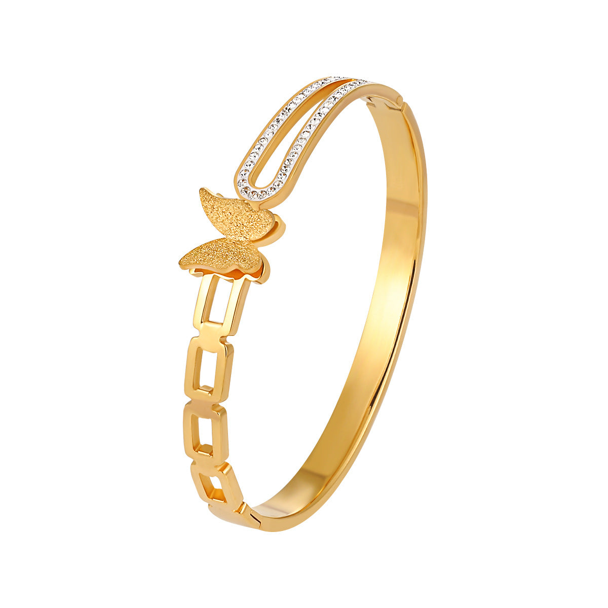 Butterfly Series Gold Bracelet for Women