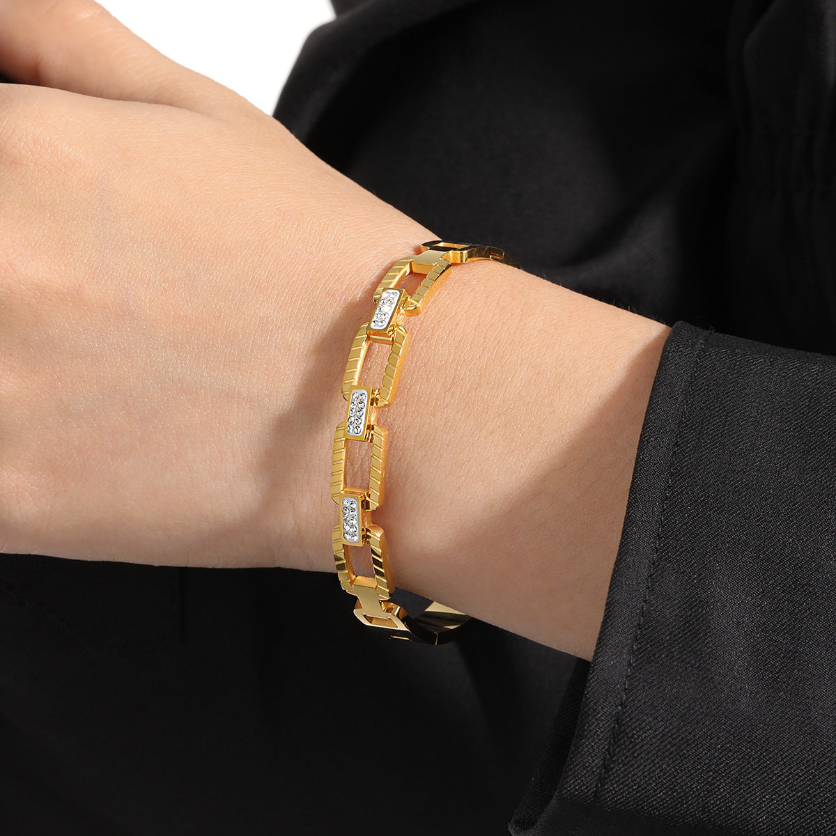 Skeleton Series Gold Bracelet Women