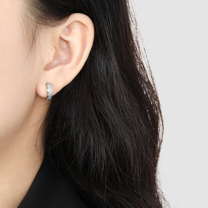 Frosted Series Gold Earrings for Women