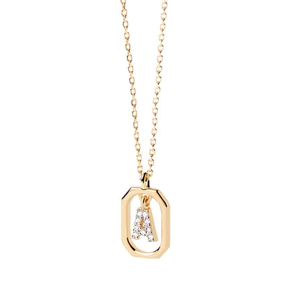 Alphabet Series Gold Necklaces For Women