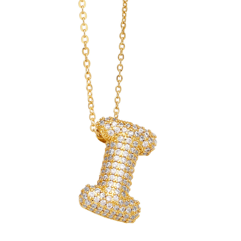 Alphabet Series Gold/Silver Necklaces For Women