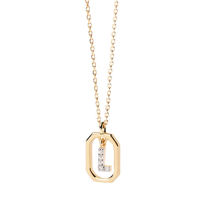 Alphabet Series Gold Necklaces For Women