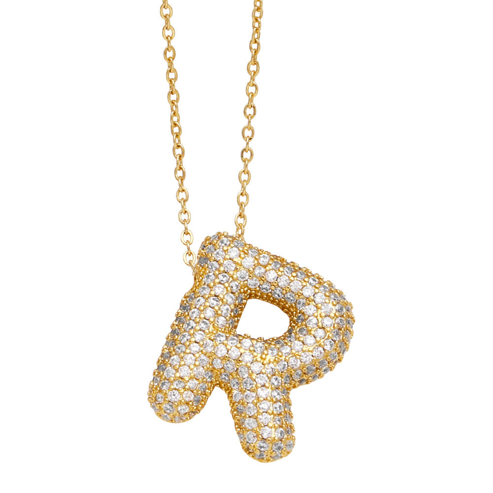 Alphabet Series Gold/Silver Necklaces For Women