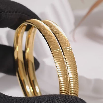 Scale Series Gold Bracelet for Women